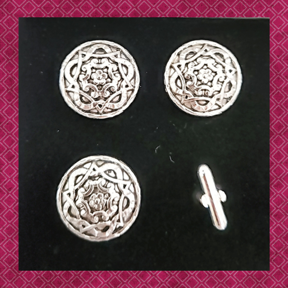 Blanket Links Horse Show Number Pins Set of 4 Celtic